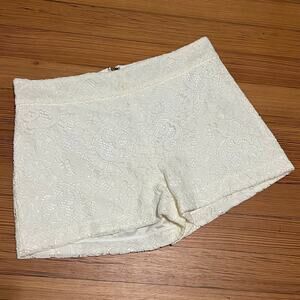 Alice and Olivia Lace Shorts 4